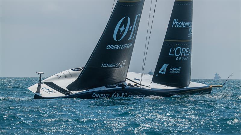 Orient Express Racing Team - AC75 - Day 10 - June 14, 2024 - Barcelona photo copyright Job Vermeulen / America's Cup taken at Yacht Club de France and featuring the AC75 class