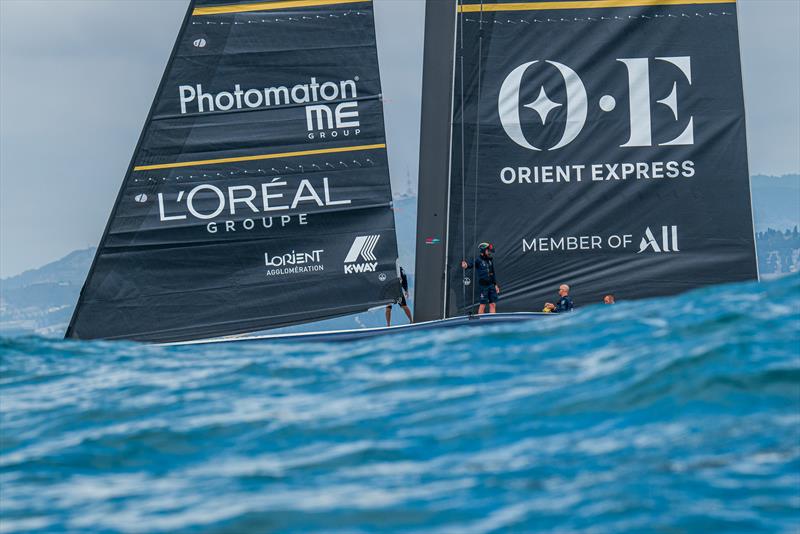 Orient Express Racing Team - AC75 - Day 10 - June 14, 2024 - Barcelona - photo © Job Vermeulen / America's Cup