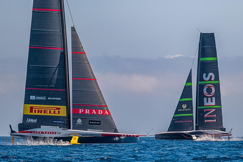 Luna Rossa - AC75 - Day 28 - June 17, 2024 - Barcelona photo copyright Job Vermeulen / America's Cup taken at Circolo della Vela Sicilia and featuring the AC75 class