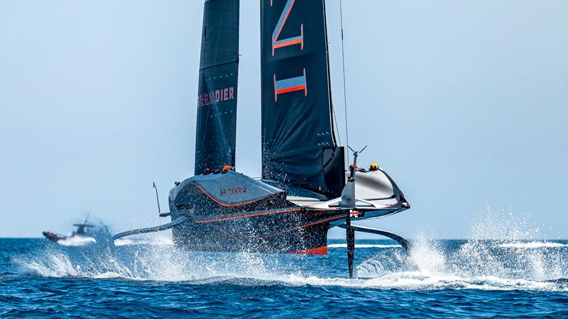 INEOS Britannia - AC75 - Day 26 - June 17, 2024 - Barcelona photo copyright Paul Todd / America's Cup taken at Royal Yacht Squadron and featuring the AC75 class