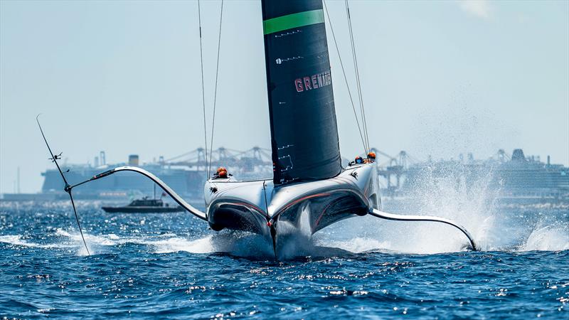 INEOS Britannia - AC75 - Day 26 - June 17, 2024 - Barcelona photo copyright Paul Todd / America's Cup taken at Royal Yacht Squadron and featuring the AC75 class