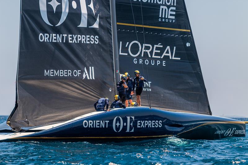 Orient Express Racing Team - AC75 - Day 26 - June 17, 2024 - Barcelona - photo © Job Vermeulen / America's Cup