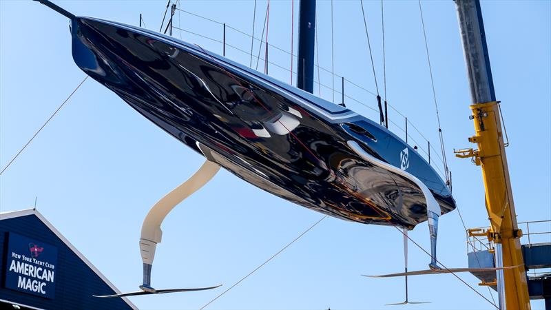 American Magic - AC75 - June 22, 2024 - Barcelona photo copyright Ugo Fonolla / America's Cup taken at New York Yacht Club and featuring the AC75 class