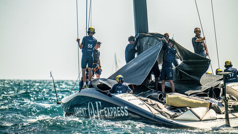 Orient Express Racing Team - AC75 - Day 12 - June 18, 2024 - Barcelona - photo © Alex Carabi / America's Cup