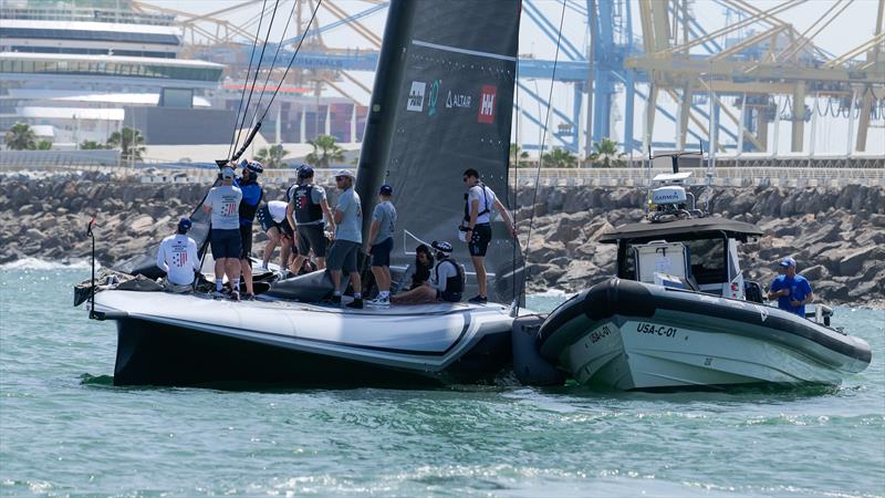 American Magic - AC75 - Day 22 - June 18, 2024 - Barcelona photo copyright Ugo Fonolla / America's Cup taken at New York Yacht Club and featuring the AC75 class