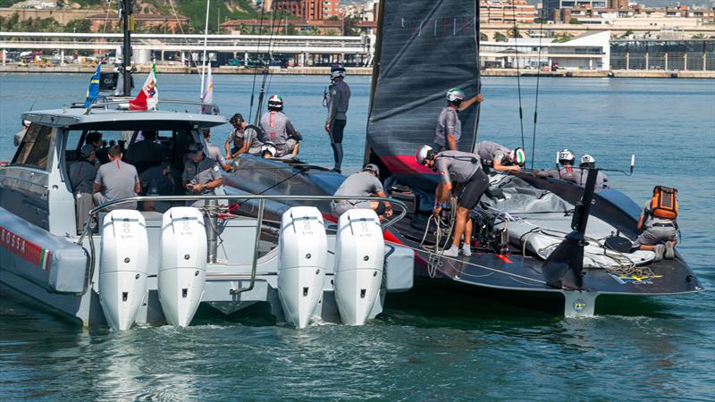 Luna Rossa - AC75 - Day 29 - June 18, 2024 - Barcelona photo copyright Job Vermeulen / America's Cup taken at Circolo della Vela Sicilia and featuring the AC75 class