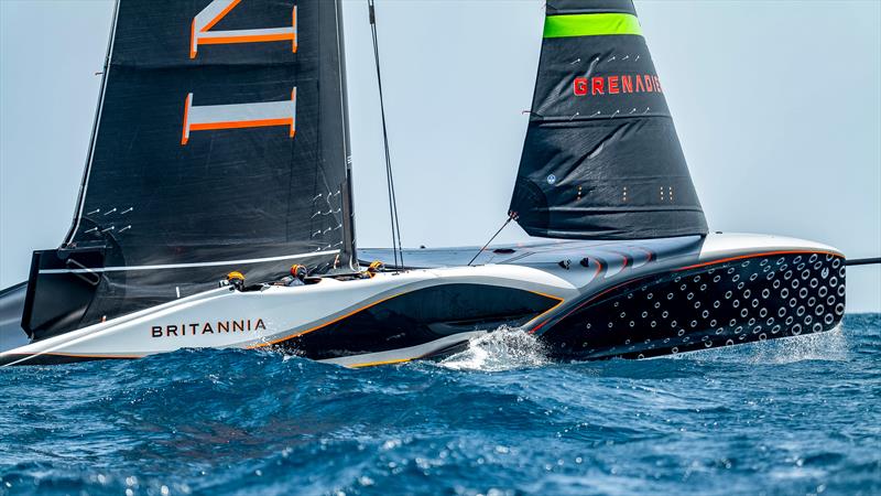 INEOS Britannia - AC75 - Day 27 - June 18, 2024 - Barcelona photo copyright Paul Todd / America's Cup taken at Royal Yacht Squadron and featuring the AC75 class