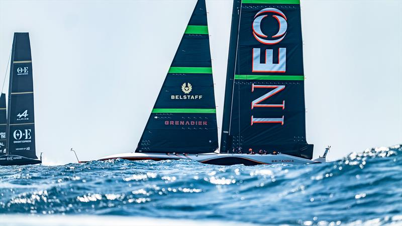 INEOS Britannia - AC75 - Day 27 - June 18, 2024 - Barcelona photo copyright Paul Todd / America's Cup taken at Royal Yacht Squadron and featuring the AC75 class