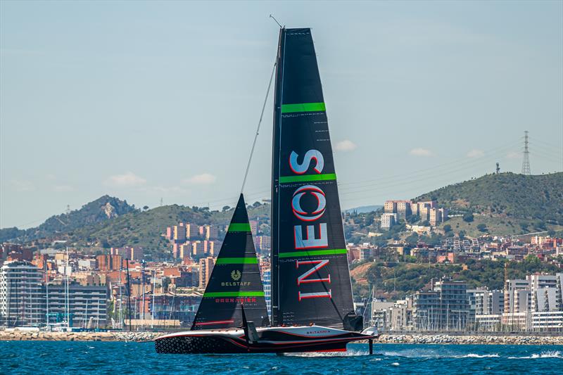 INEOS Britannia -  AC75 - Day 9 - May 10, 2024 - Barcelona photo copyright Job Vermeulen / America's Cup taken at Royal New Zealand Yacht Squadron and featuring the AC75 class