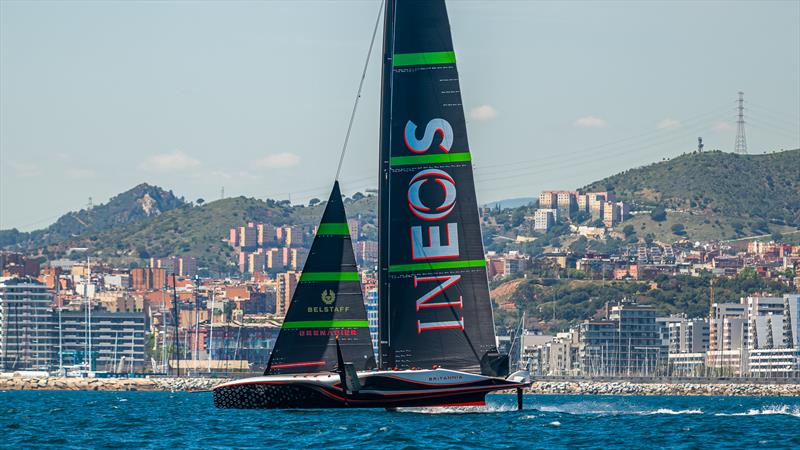 INEOS Britannia -  AC75 - Day 9 - May 10, 2024 - Barcelona photo copyright Job Vermeulen / America's Cup taken at Royal New Zealand Yacht Squadron and featuring the AC75 class