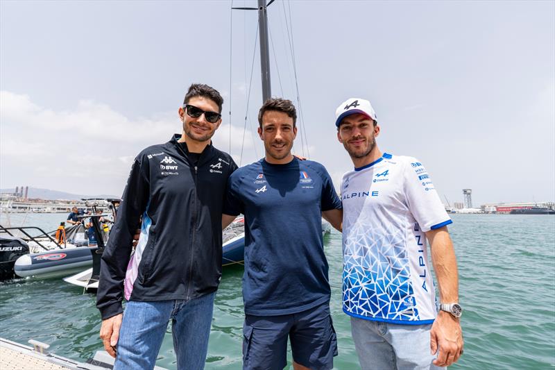 Orient Express - AC75 - July , 2024 - Barcelona photo copyright Alexander Champy-McLean / Orient Express Racing Team taken at Yacht Club de France and featuring the AC75 class