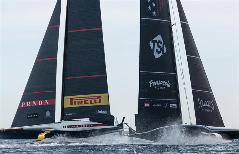 American Magic - AC75 - June, 2024 - Barcelona photo copyright Ivo Rovira / America's Cup taken at New York Yacht Club and featuring the AC75 class