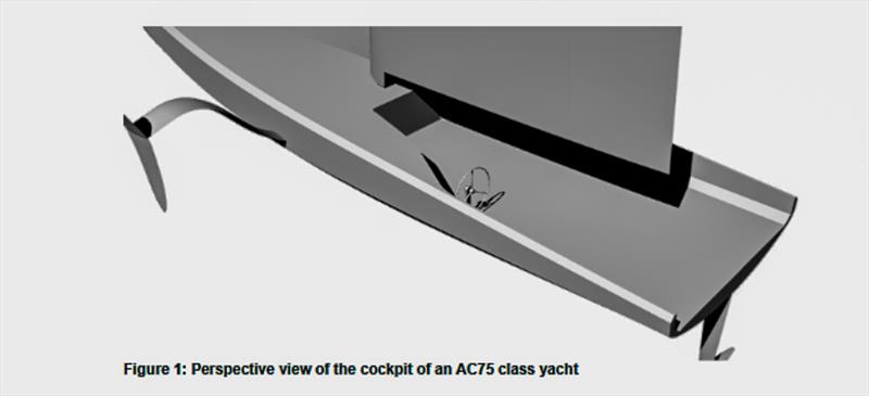 Figure 1: Perspective of the cockpit of an AC75 class yacht photo copyright Unknown AC Team taken at Royal New Zealand Yacht Squadron and featuring the AC75 class