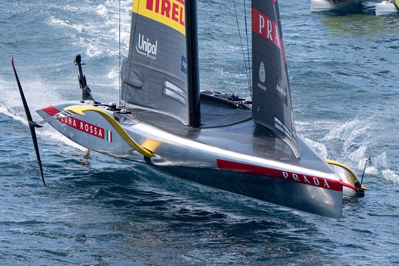 Luna Rossa - Race 19, Day 5 - Round Robin 2 - Louis Vuitton Cup - September 5, 2024 photo copyright Ian Roman / America's Cup taken at Royal Yacht Squadron and featuring the AC75 class