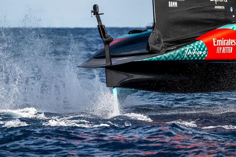 Emirates Team NZ - Race 24, Day 5 - Round Robin 2 - Louis Vuitton Cup - September 5, 2024 photo copyright Ricardo Pinto / America's Cup taken at Royal Yacht Squadron and featuring the AC75 class