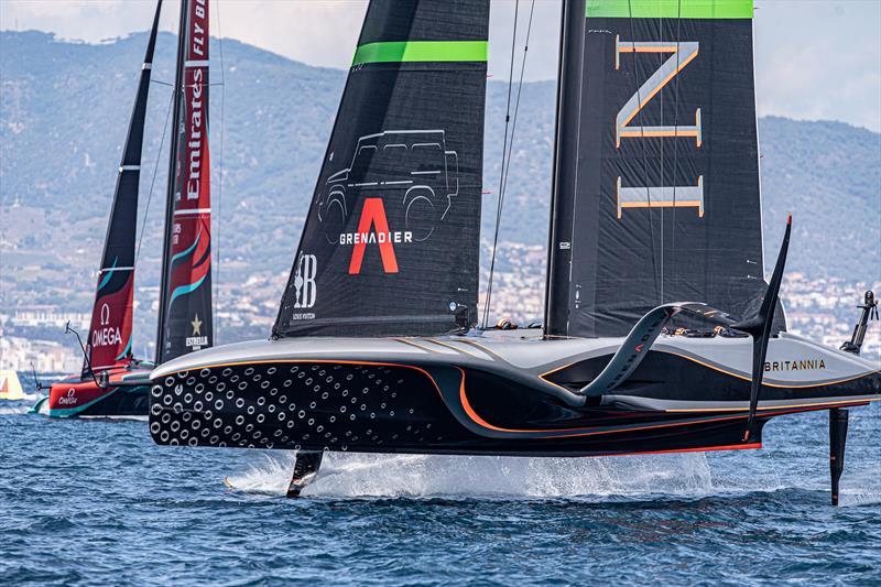 INEOS Britannia - Race 21, Day 5 - Round Robin 2 - Louis Vuitton Cup - September 5, 2024 photo copyright Ivo Rovira / America's Cup taken at Royal Yacht Squadron and featuring the AC75 class