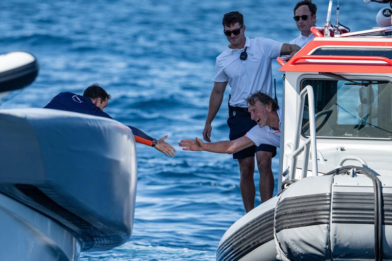 INEOS Britannia, winner of the Louis Vuitton Cup Round Robin Series - 9th September 2024 - photo © Ricardo Pinto / America's Cup