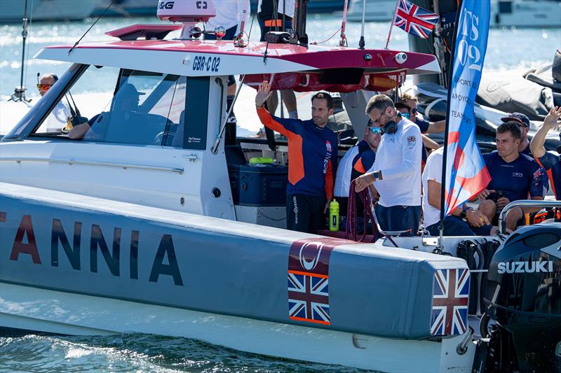 INEOS Britannia - Day 2 - Semi-Finals - Louis Vuitton Cup - Day 11 - September 15, 2024 - Barcelona - photo © Ricardo Pinto / America's Cup