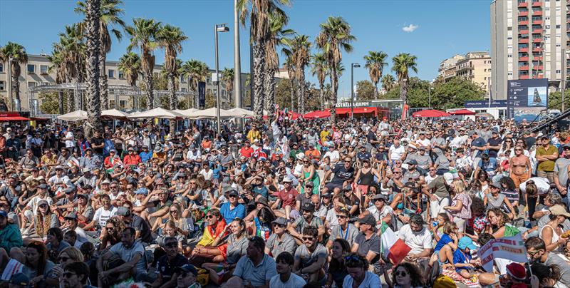 Shore side - Finals Louis Vuitton Cup - Race 4 - Day 17 - September 29, 2024 - Barcelona photo copyright Ivo Rovira / America's Cup taken at Real Club Nautico de Barcelona and featuring the AC75 class