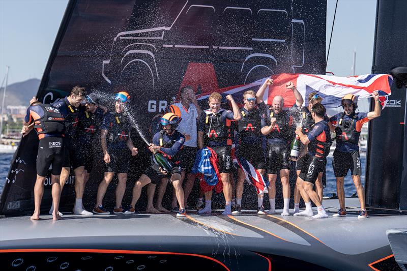 INEOS Britannia win the Louis Vuitton Cup - photo © Ian Roman / America's Cup