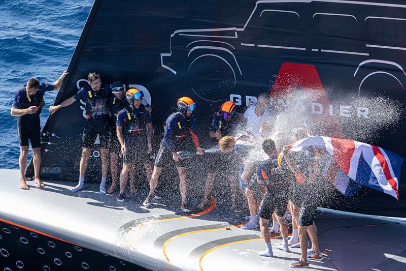 INEOS Britannia win the Louis Vuitton Cup - photo © Ricardo Pinto / America's Cup