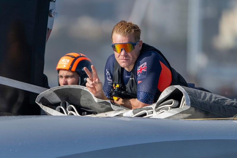 Freddie Carr - INEOS Britannia  - Louis Vuitton 37th America's Cup, Race Day 4 - October 16, .2024 - photo © Ricardo Pinto / America's Cup