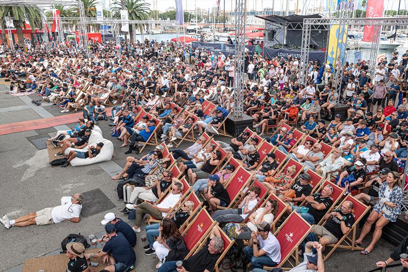 Supporters - Louis Vuitton 37th America's Cup, Race Day 4 - October 16, .2024 - photo © Ivo Rovira / America's Cup