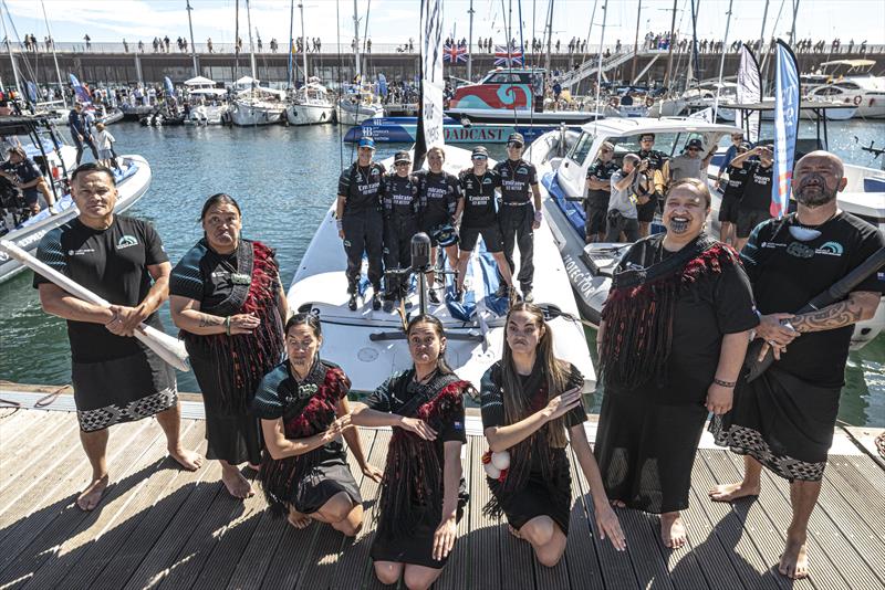 Puig Women's America's Cup - Barcelona - October 5, 2024 photo copyright Ivo Rovira / America's Cup taken at Royal New Zealand Yacht Squadron and featuring the AC75 class