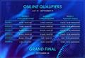 Qualifier Schedule - America's Cup e-Series - July 2024