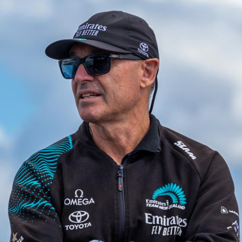 Kevin Shoebridge - COO with Emirates Team NZ - April 2024 - Auckland - photo © Emirates Team NZ