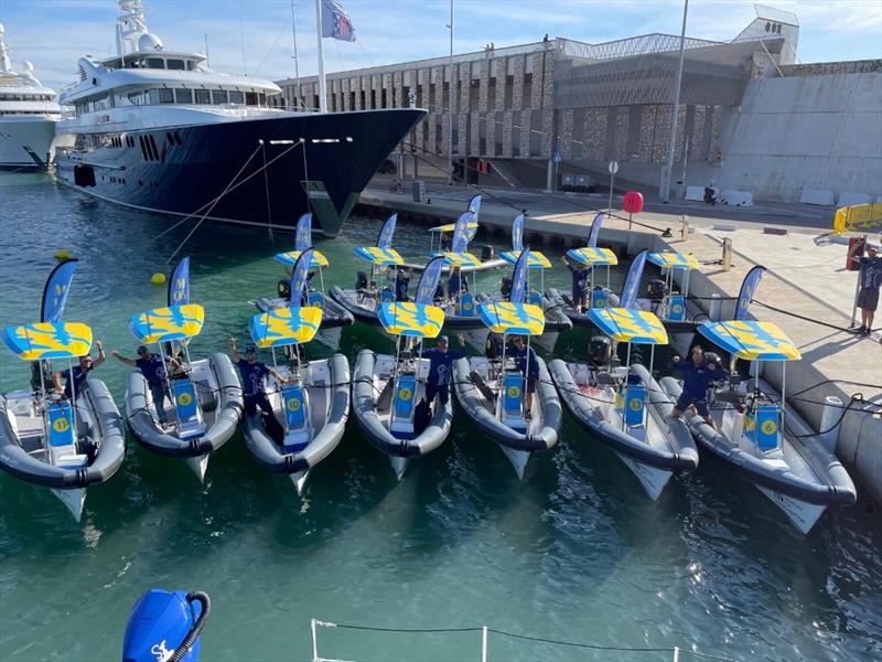 Rayglass Boats has supplied 30 boats for use in the America's Cup - photo © NZ Marine