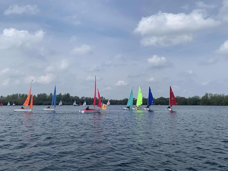 Hansa TT at Whitefriars photo copyright Nick Williams taken at Whitefriars Sailing Club and featuring the Hansa class