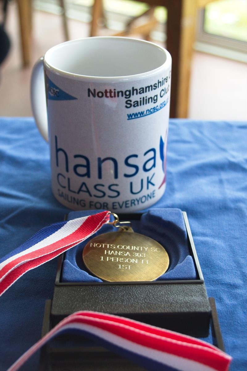 Hansa Class UK Traveller Trophy Series Round 3 at Notts County photo copyright Graham Stamper taken at Notts County Sailing Club and featuring the Hansa class