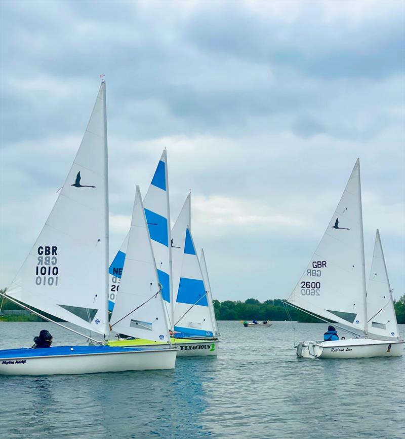 Hansa Class UK Nationals 2024 at Whitefriars photo copyright Nicky Durston taken at Whitefriars Sailing Club and featuring the Hansa class