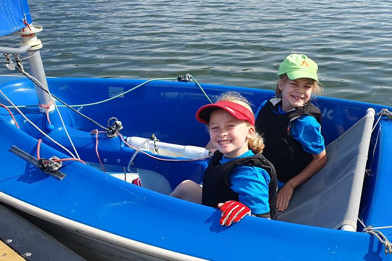 Enjoying Wealden Sailability's Hansa 303s - Chipmates camp at Chipstead SC - photo © CSC