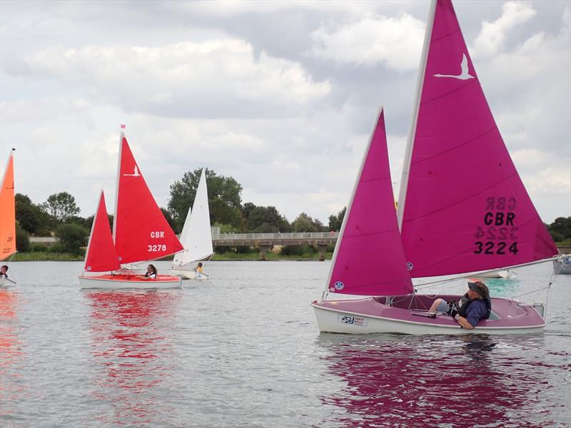 Hunting for the best breeze during the UK Hansa TT at the Woolverstone Project  photo copyright Andy Beharrell & Dot Steeds taken at  and featuring the Hansa class