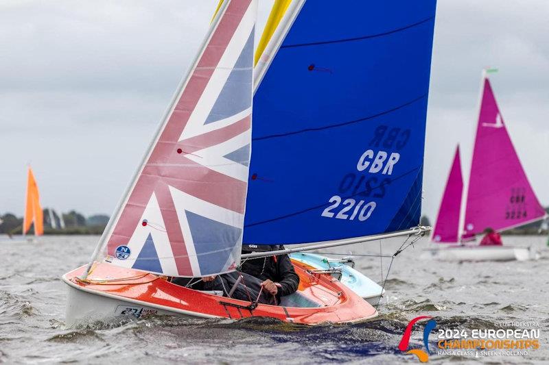 Logan Bell - Hansa European Championships at Sneek, Netherlands photo copyright Eize Hoekstra / www.eize.nl taken at Royal Yacht Club Sneek and featuring the Hansa class