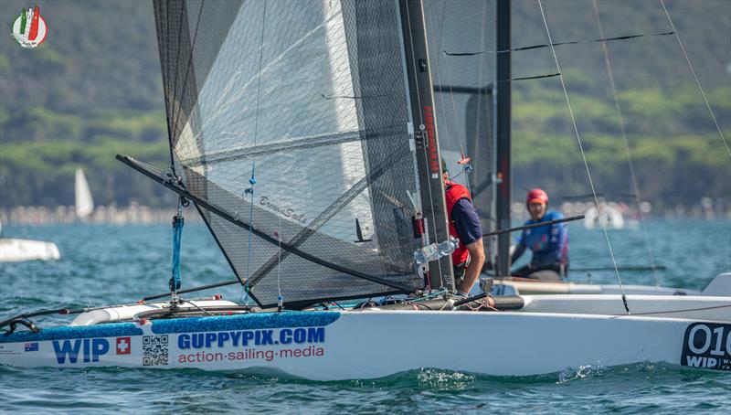 A Class Cat Worlds at Punta Ala day 3 - photo © Gordon Upton / www.guppypix.com