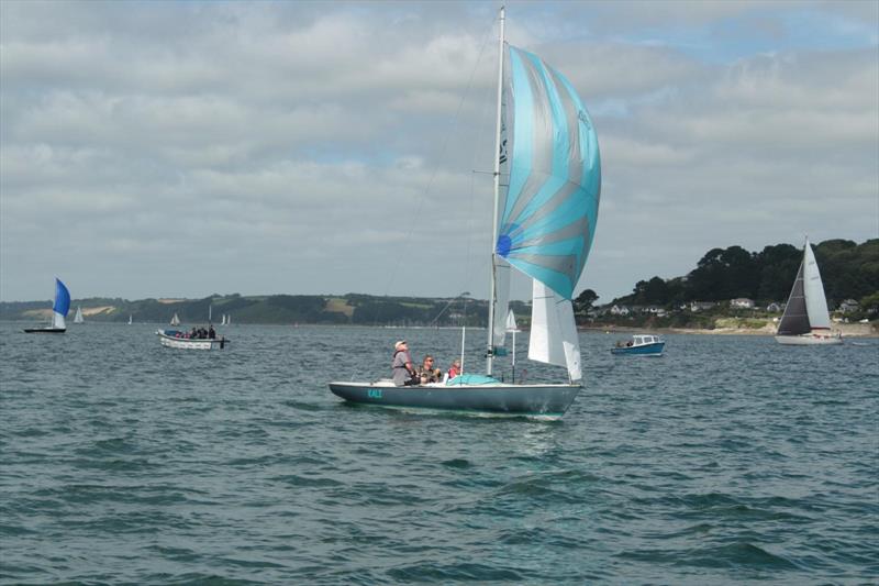 Ajax Class at Falmouth Week 2024 - photo © Dan Teubert, Jenna, Abi Rickard