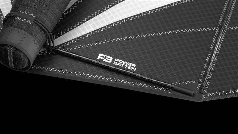The carbon fibre Power Batten maintains a precise airfoil profile along the full length of the wing. The wing also has removable trailing edge battens - Armstrong AWing XPS Lightwind - June 2024 - photo © Armstrong Foils