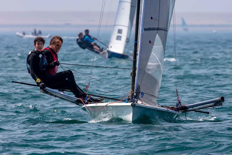 B14s at the Weymouth skiff open - photo © Tim Olin / www.olinphoto.co.uk