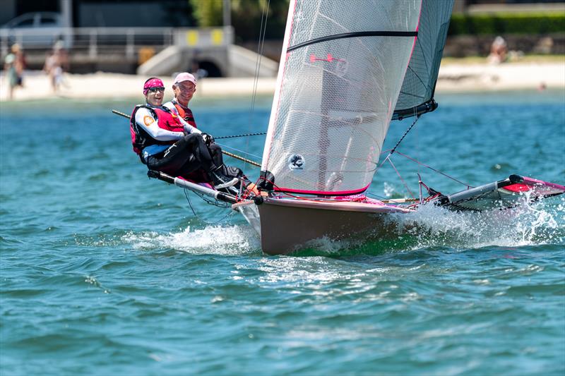 B14 Worlds 2025 on Sydney Harbour Day 1 - photo © Andrew Lee / @aclee.photo