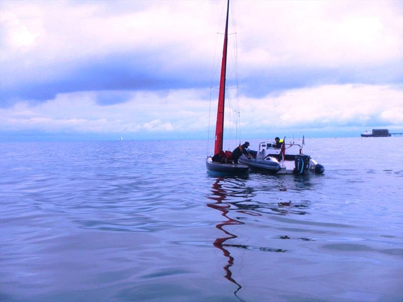 Bembridge Redwing early September racing in the rain - photo © Mike Samuelson