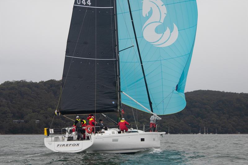 Firefox and her Beneteau kite - photo © Jennifer McKinnon