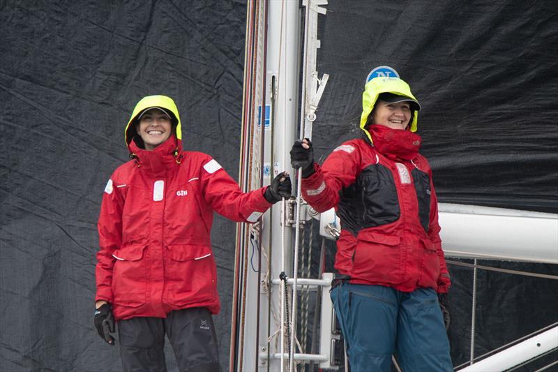 What rain? Can't feel a thing… - 2024 Beneteau Pittwater Regatta - photo © Jennifer McKinnon