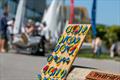 Tallies are unused on day 5 - ABP Cadet class World Championship in Plymouth © Paul Gibbins Photography