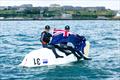 Josh Garner and Jack Benyan from Australia win the ABP Cadet class World Championship in Plymouth © Paul Gibbins Photography