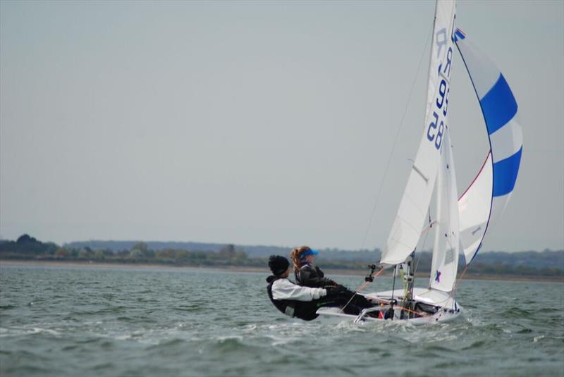 Jamie Harris and Antonia Wilkinson during the Stone Cadet Open - photo © Chris Dawson