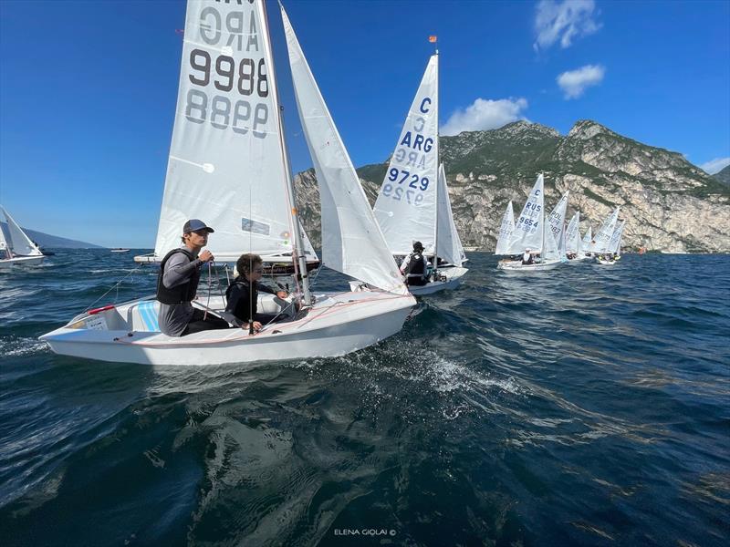 Cadet Worlds 2021 on Lake Garda - photo © Elena Giolai