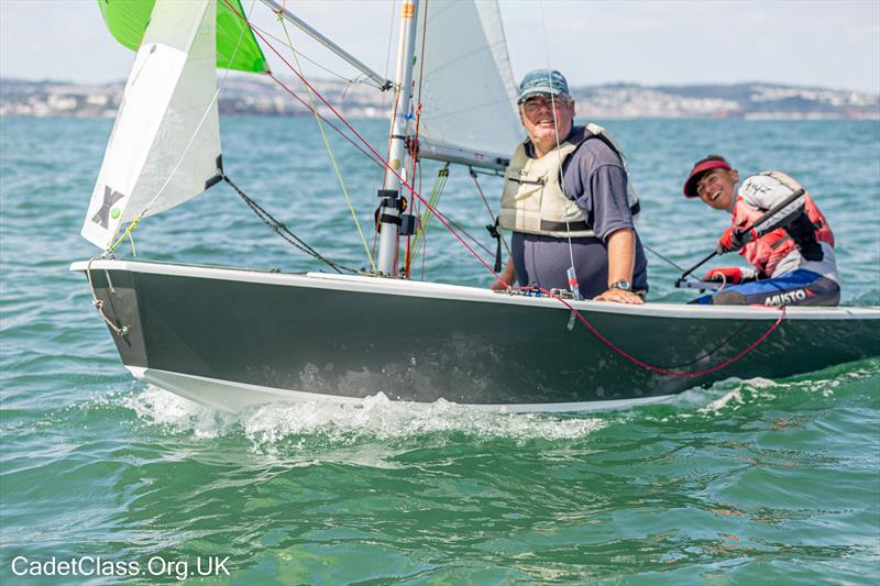 Cadet UK National Championships at Brixham - photo © Tim Hampton / www.timhampton.uk